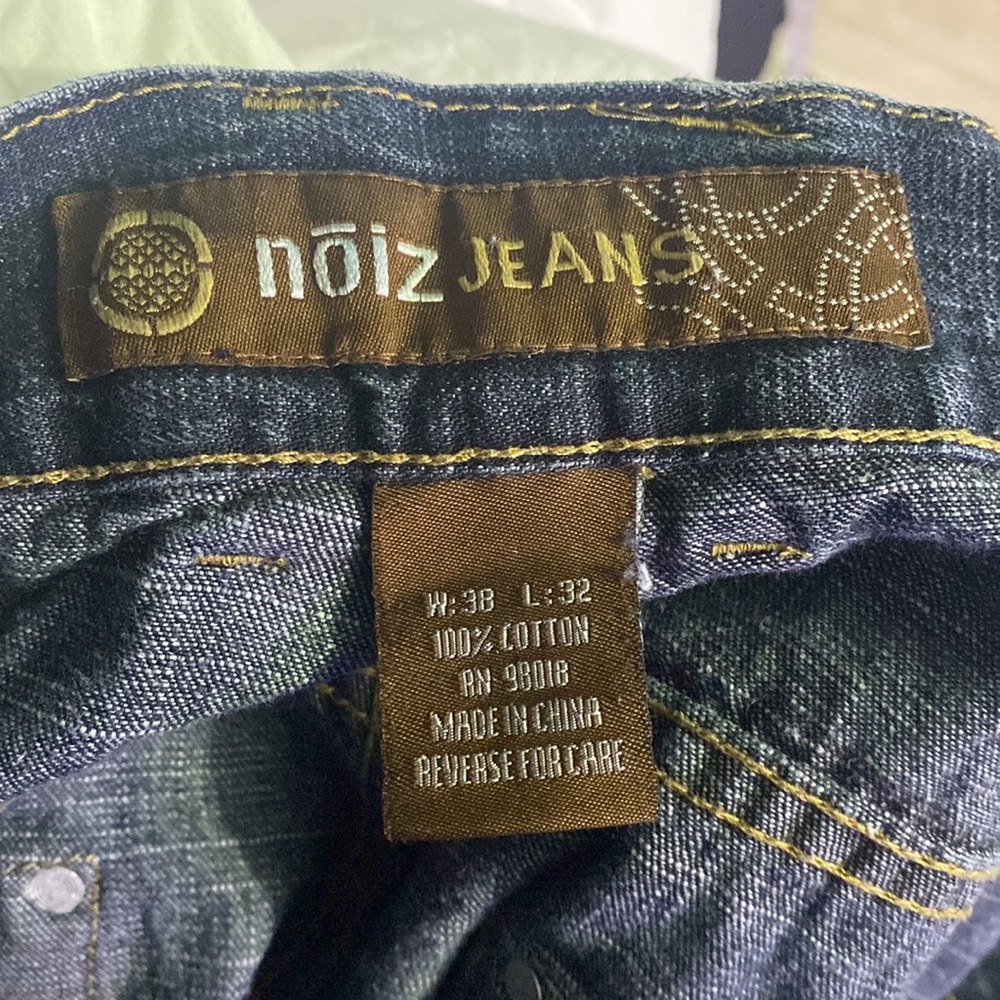 SOLD - APOCALYPSE Extremely Distressed Baggy 6 Pocket Denim Jeans D.I.Y - Picture 9 of 10